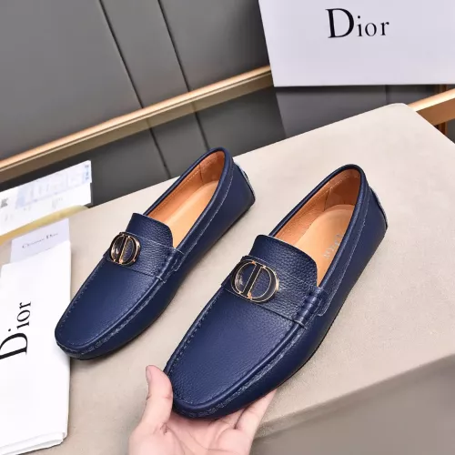 Wholesale Christian Dior Leather Shoes For Men #1291900 $80.00 USD, Wholesale Quality Replica Christian Dior Leather Shoes