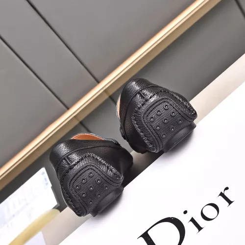 Replica Christian Dior Leather Shoes For Men #1291901 $80.00 USD for Wholesale