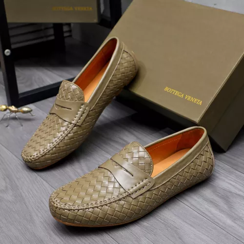 Wholesale Bottega Veneta BV Leather Shoes For Men #1291973 $96.00 USD, Wholesale Quality Replica Bottega Veneta BV Leather Shoes