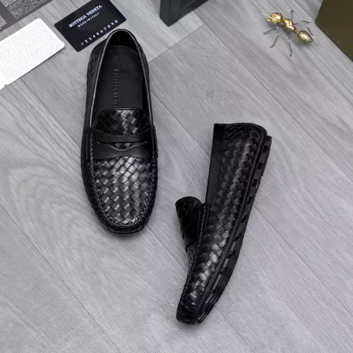 Replica Bottega Veneta BV Leather Shoes For Men #1291974 $96.00 USD for Wholesale