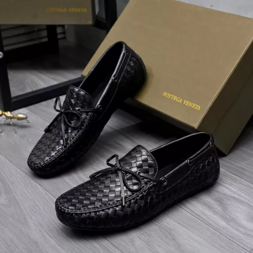 Wholesale Bottega Veneta BV Leather Shoes For Men #1291977 $96.00 USD, Wholesale Quality Replica Bottega Veneta BV Leather Shoes