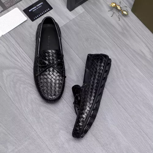 Replica Bottega Veneta BV Leather Shoes For Men #1291977 $96.00 USD for Wholesale