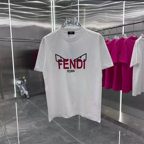 Wholesale Fendi T-Shirts Short Sleeved For Unisex #1291986 $39.00 USD, Wholesale Quality Replica Fendi T-Shirts