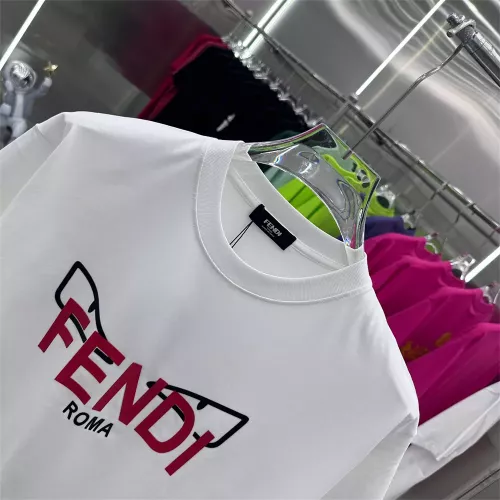 Replica Fendi T-Shirts Short Sleeved For Unisex #1291986 $39.00 USD for Wholesale