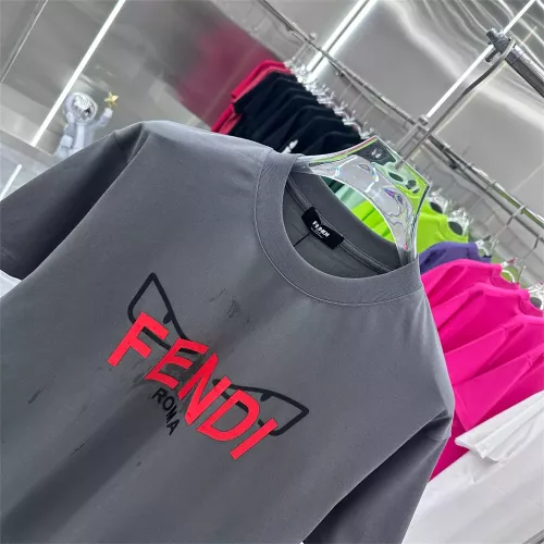 Replica Fendi T-Shirts Short Sleeved For Unisex #1291987 $39.00 USD for Wholesale