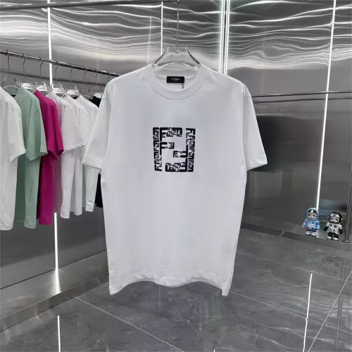 Wholesale Fendi T-Shirts Short Sleeved For Unisex #1291990 $39.00 USD, Wholesale Quality Replica Fendi T-Shirts