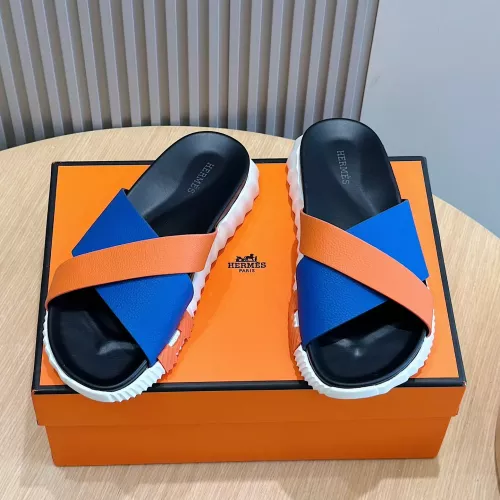 Replica Hermes Slippers For Men #1292026 $68.00 USD for Wholesale