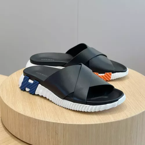 Wholesale Hermes Slippers For Men #1292046 $68.00 USD, Wholesale Quality Replica Hermes Slippers