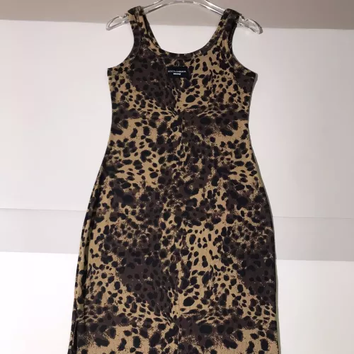 Wholesale Dolce &amp; Gabbana Dresses Sleeveless For Women #1292048 $96.00 USD, Wholesale Quality Replica Dolce &amp; Gabbana Dresses