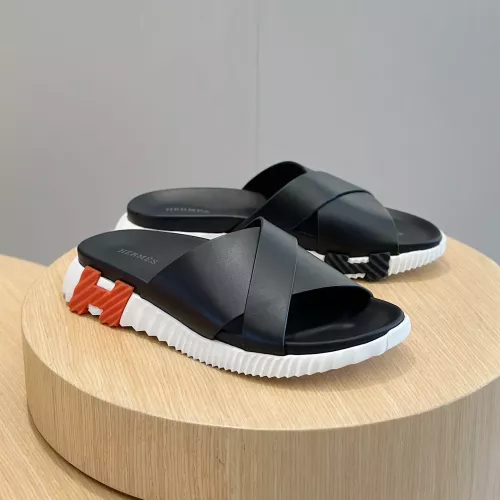 Wholesale Hermes Slippers For Men #1292050 $68.00 USD, Wholesale Quality Replica Hermes Slippers