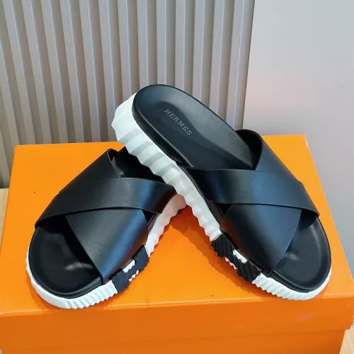 Replica Hermes Slippers For Men #1292052 $68.00 USD for Wholesale