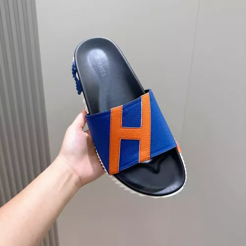 Replica Hermes Slippers For Men #1292063 $68.00 USD for Wholesale