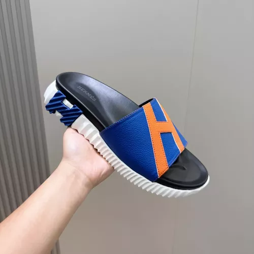 Replica Hermes Slippers For Men #1292063 $68.00 USD for Wholesale