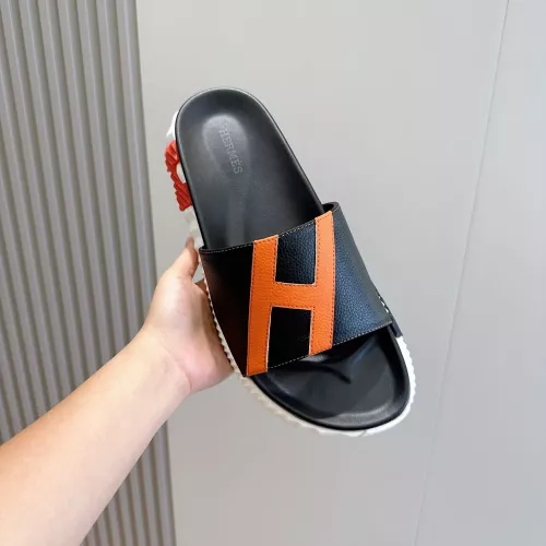 Replica Hermes Slippers For Men #1292064 $68.00 USD for Wholesale