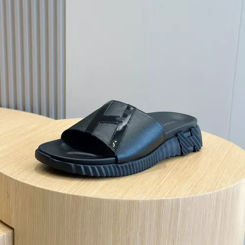 Replica Hermes Slippers For Men #1292065 $68.00 USD for Wholesale