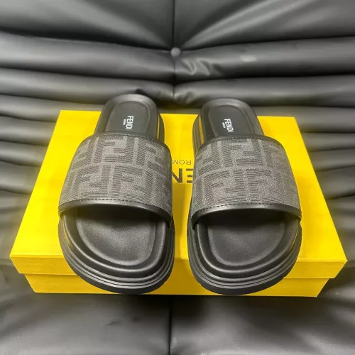 Replica Fendi Slippers For Men #1292115 $68.00 USD for Wholesale