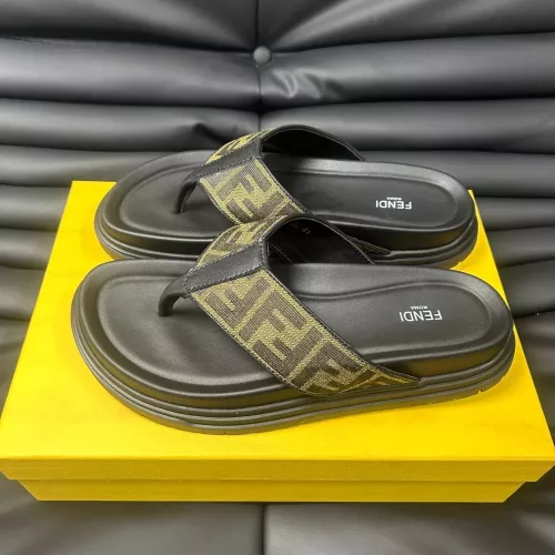 Wholesale Fendi Slippers For Men #1292120 $68.00 USD, Wholesale Quality Replica Fendi Slippers