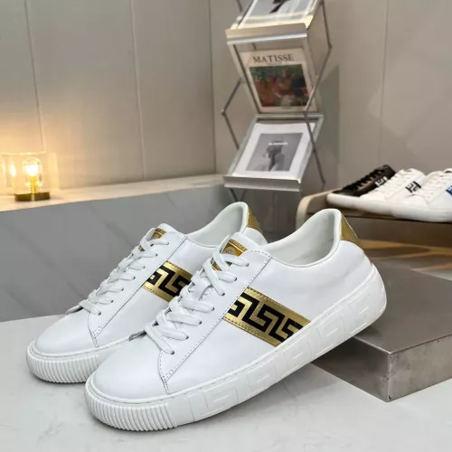 Wholesale Versace Casual Shoes For Men #1292146 $92.00 USD, Wholesale Quality Replica Versace Casual Shoes