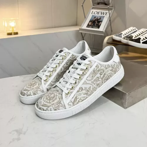 Wholesale Versace Casual Shoes For Men #1292150 $92.00 USD, Wholesale Quality Replica Versace Casual Shoes