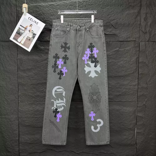 Wholesale Chrome Hearts Jeans For Unisex #1292166 $56.00 USD, Wholesale Quality Replica Chrome Hearts Jeans