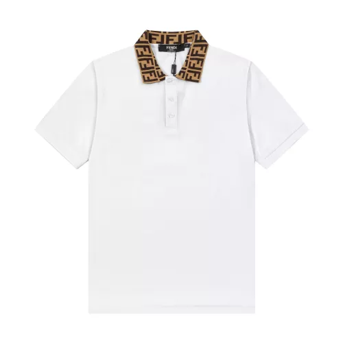 Wholesale Fendi T-Shirts Short Sleeved For Men #1292190 $45.00 USD, Wholesale Quality Replica Fendi T-Shirts