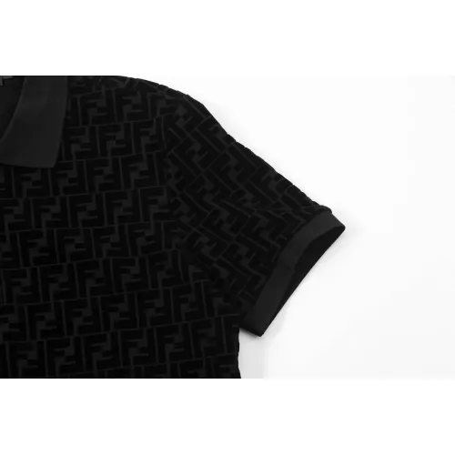 Replica Fendi T-Shirts Short Sleeved For Men #1292197 $45.00 USD for Wholesale