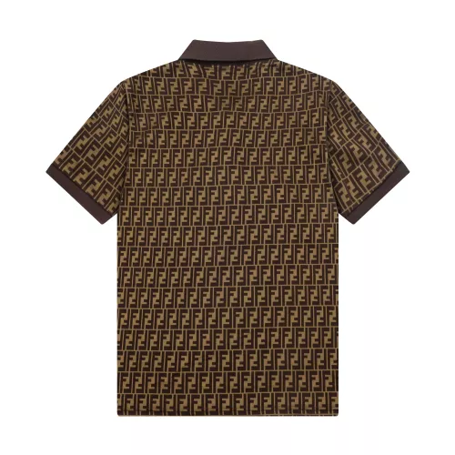 Replica Fendi T-Shirts Short Sleeved For Men #1292201 $45.00 USD for Wholesale