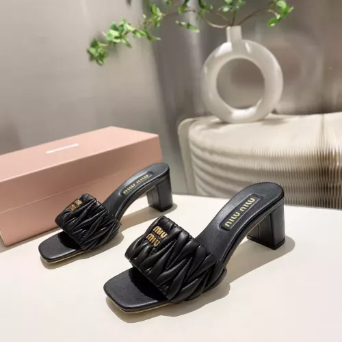 Wholesale MIU MIU Slippers For Women #1292329 $92.00 USD, Wholesale Quality Replica MIU MIU Slippers