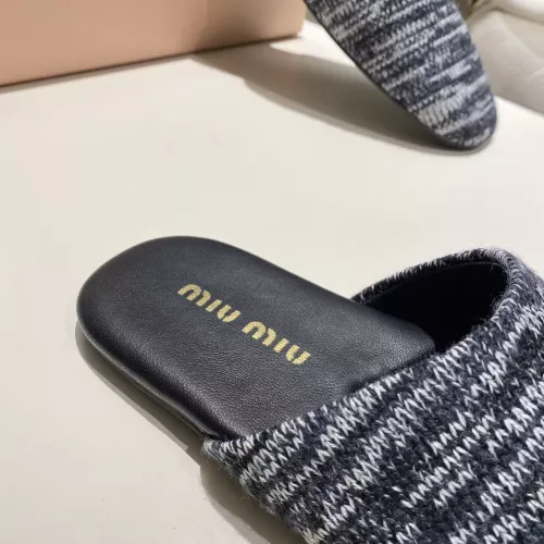 Replica MIU MIU Slippers For Women #1292332 $92.00 USD for Wholesale