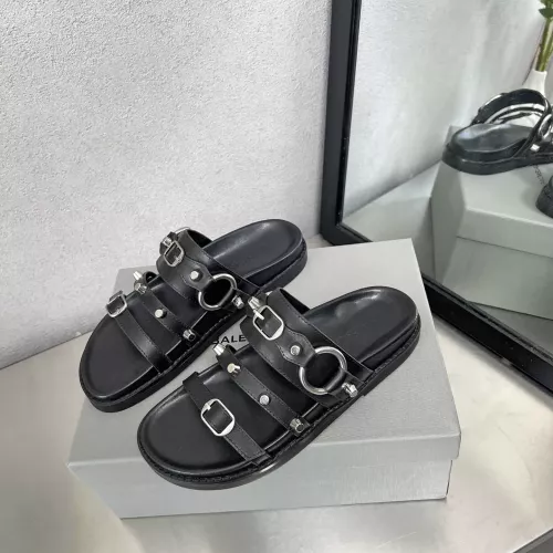 Wholesale Balenciaga Slippers For Women #1292377 $85.00 USD, Wholesale Quality Replica Balenciaga Slippers