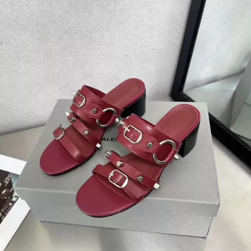 Wholesale Balenciaga Slippers For Women #1292383 $88.00 USD, Wholesale Quality Replica Balenciaga Slippers