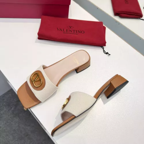 Replica Valentino Slippers For Women #1292416 $85.00 USD for Wholesale