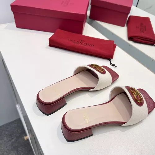 Replica Valentino Slippers For Women #1292417 $85.00 USD for Wholesale