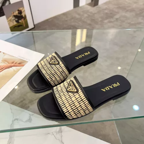 Wholesale Prada Slippers For Women #1292441 $92.00 USD, Wholesale Quality Replica Prada Slippers