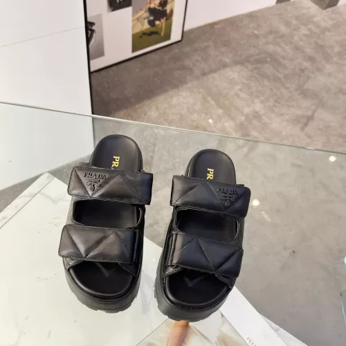 Replica Prada Slippers For Women #1292443 $92.00 USD for Wholesale