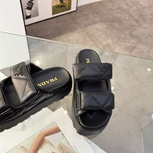 Replica Prada Slippers For Women #1292443 $92.00 USD for Wholesale