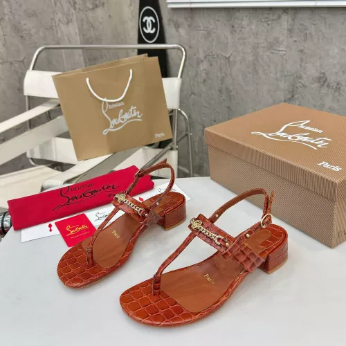 Wholesale Christian Louboutin Sandal For Women #1292492 $96.00 USD, Wholesale Quality Replica Christian Louboutin Sandal