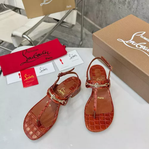 Replica Christian Louboutin Sandal For Women #1292492 $96.00 USD for Wholesale