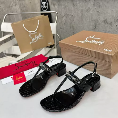 Wholesale Christian Louboutin Sandal For Women #1292494 $96.00 USD, Wholesale Quality Replica Christian Louboutin Sandal