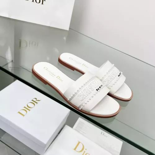 Replica Christian Dior Slippers For Women #1292540 $82.00 USD for Wholesale