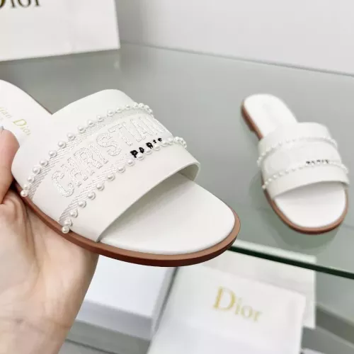 Replica Christian Dior Slippers For Women #1292540 $82.00 USD for Wholesale