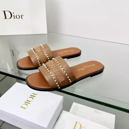 Wholesale Christian Dior Slippers For Women #1292541 $82.00 USD, Wholesale Quality Replica Christian Dior Slippers