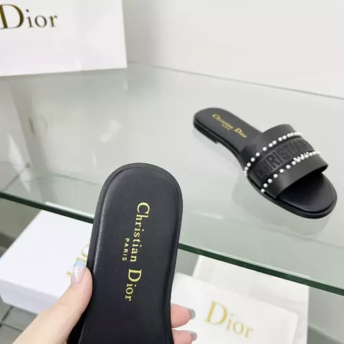 Replica Christian Dior Slippers For Women #1292543 $82.00 USD for Wholesale