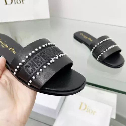 Replica Christian Dior Slippers For Women #1292543 $82.00 USD for Wholesale