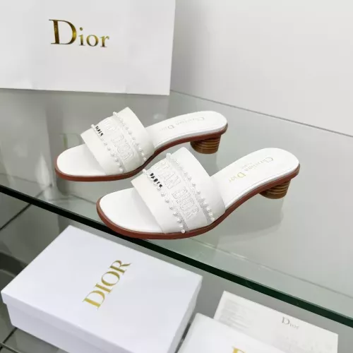 Wholesale Christian Dior Slippers For Women #1292544 $88.00 USD, Wholesale Quality Replica Christian Dior Slippers