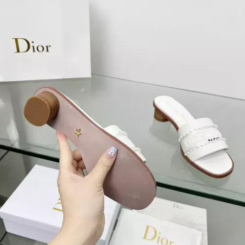 Replica Christian Dior Slippers For Women #1292544 $88.00 USD for Wholesale