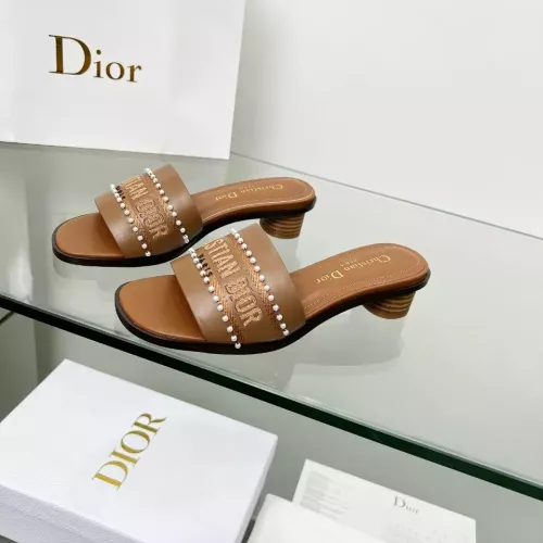 Wholesale Christian Dior Slippers For Women #1292545 $88.00 USD, Wholesale Quality Replica Christian Dior Slippers