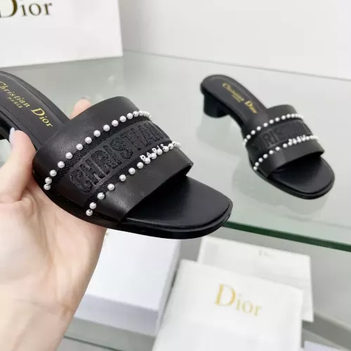 Replica Christian Dior Slippers For Women #1292546 $88.00 USD for Wholesale