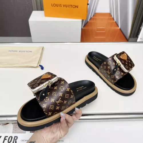 Replica Louis Vuitton Slippers For Women #1292558 $80.00 USD for Wholesale