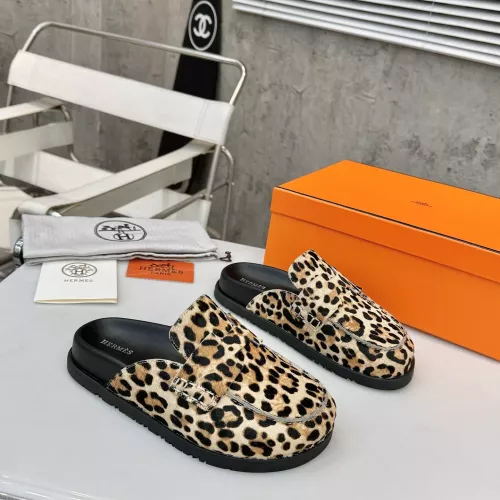 Replica Hermes Slippers For Men #1292612 $85.00 USD for Wholesale